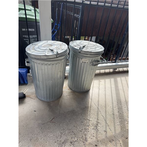 Garbage cans