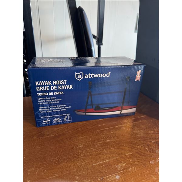 New kayak hoist