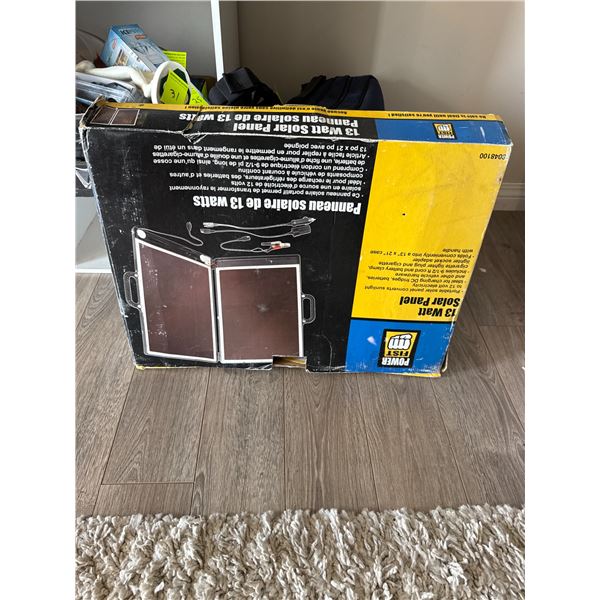 13 W solar panel