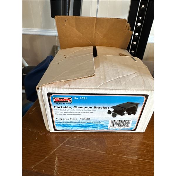 portable clamp on bracket