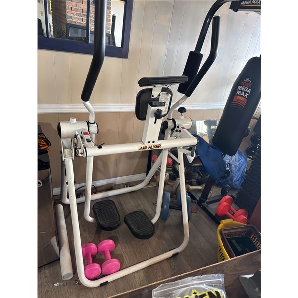 Air flyer exercise machine