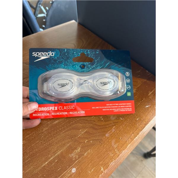 Speedo goggles