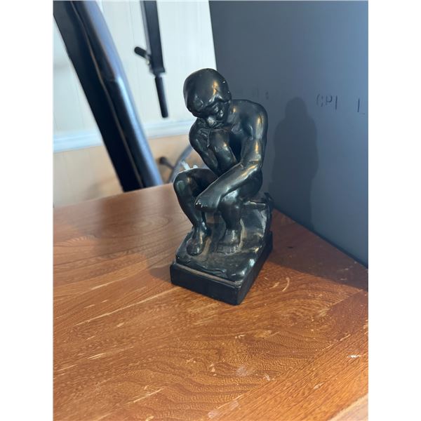 Thinking man figure