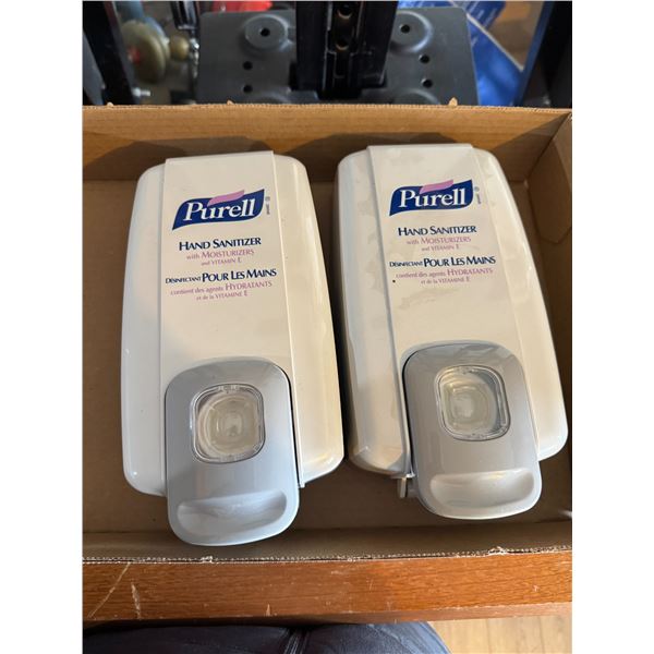 Hand sanitizer dispensers and contents