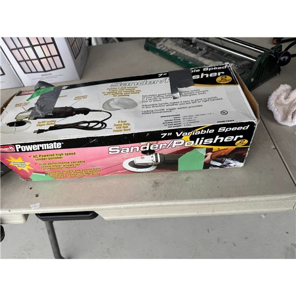 Coleman Sander polisher