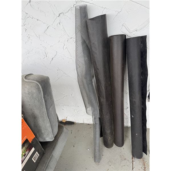 Tar paper and screen landscape material