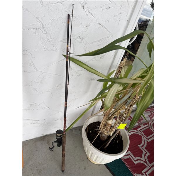 Fishing rod and reel