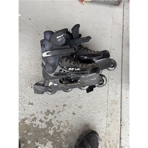 Bauer rollerblades size 10