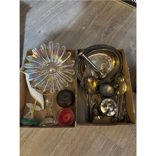 Silver plate and home decor