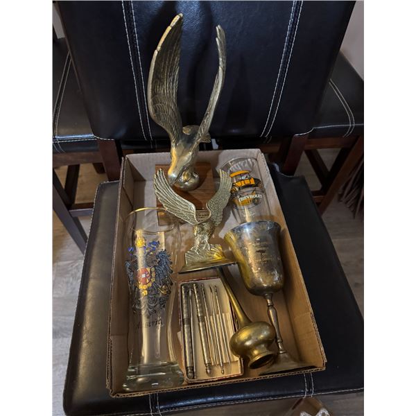 Brass items and nut picks