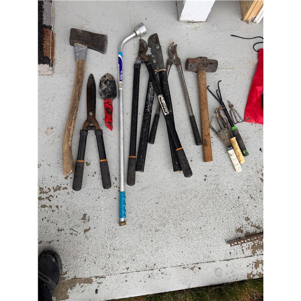 garden tools and other