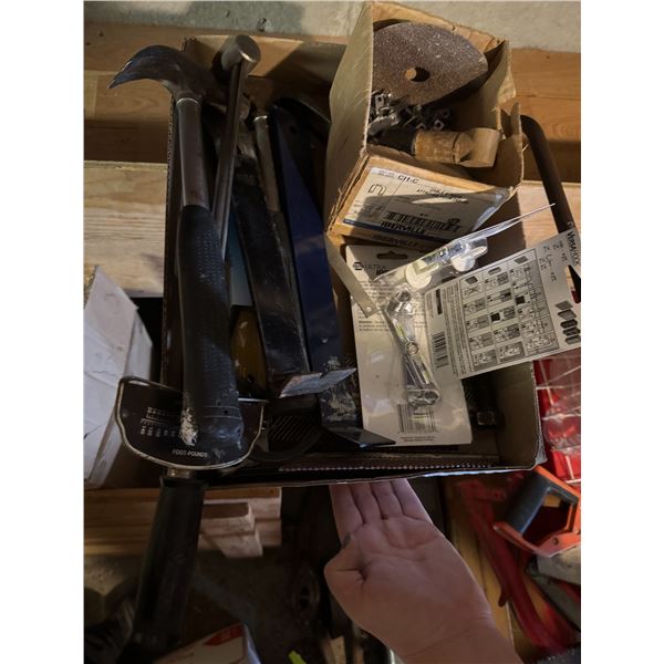 Torque wrench hammers and other garage items