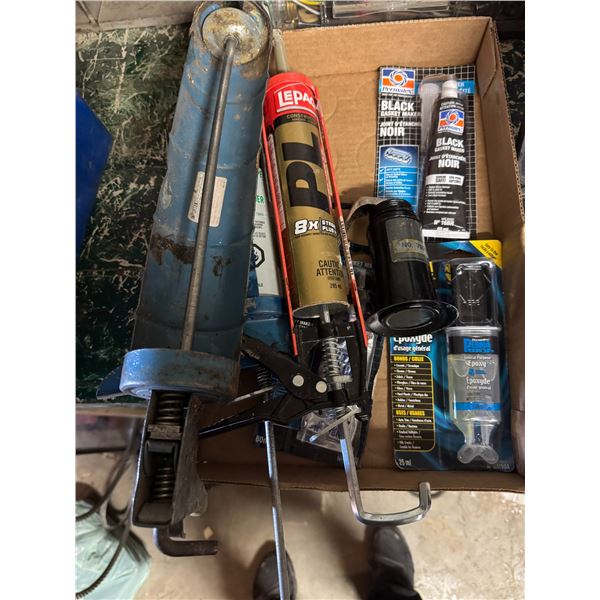 Epoxy, caulking, guns, etc.