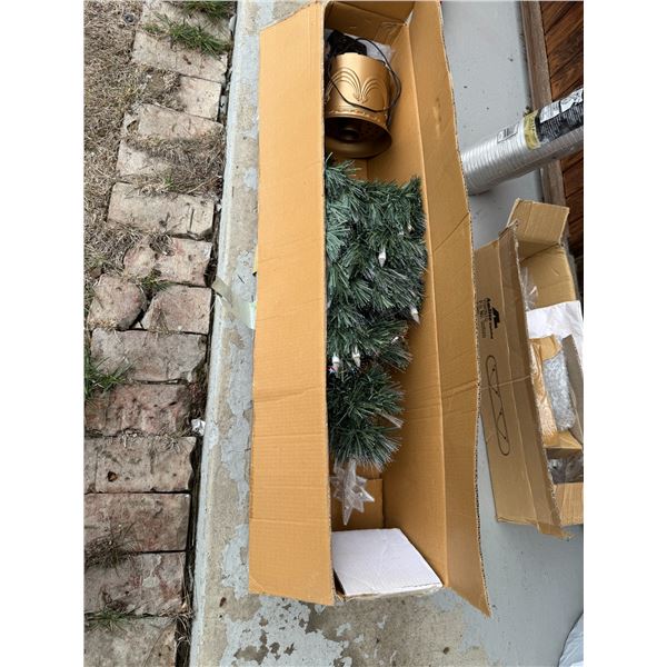 Fiber optic Christmas tree