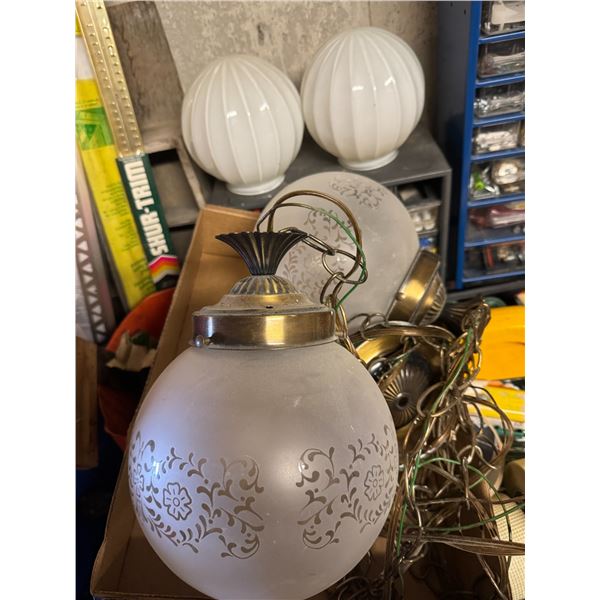 Light fixtures and globes