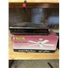 Image 1 : VHS player and ceiling fan