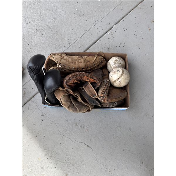 Baseball gloves, and other