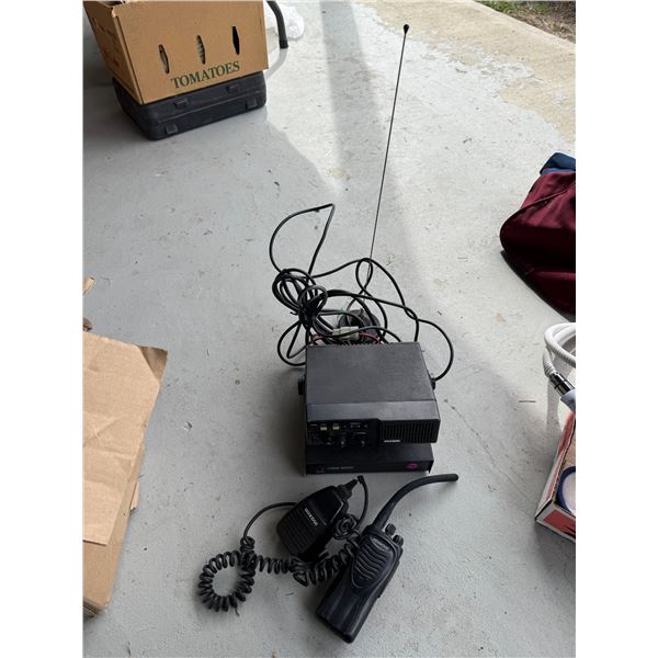 Maxon radio and Kenwood radio