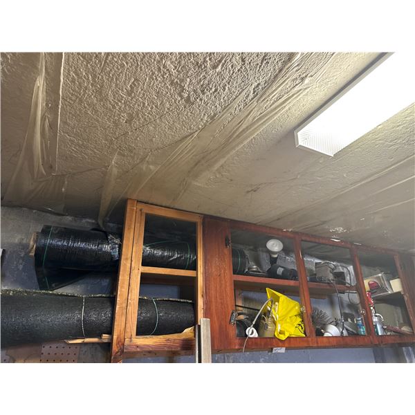 Miscellaneous lot, paint, spa, etc.