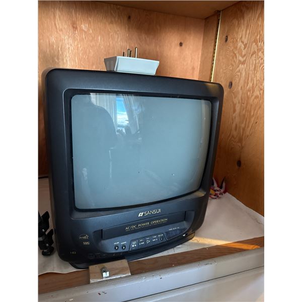 Sansui VHS TV combo