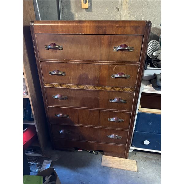Antique dresser with Bakelite handles