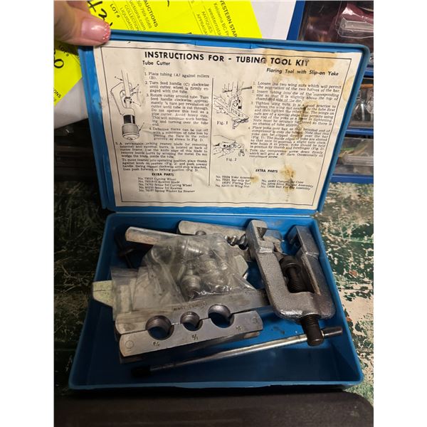Tubing tool kit