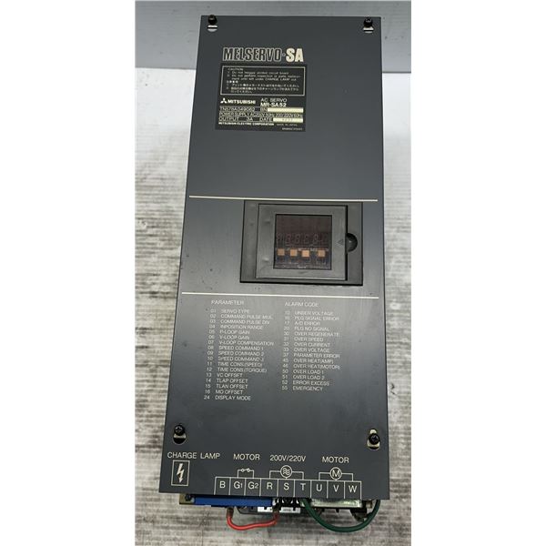 Mitsubishi #MR-SA52 AC Servo Drive