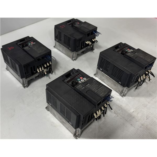 Lot of (4) Mitsubishi Inverters
