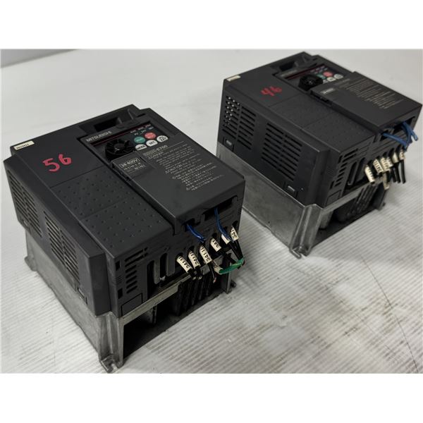(2) Mitsubishi #FR-E740-2.2K Inverters