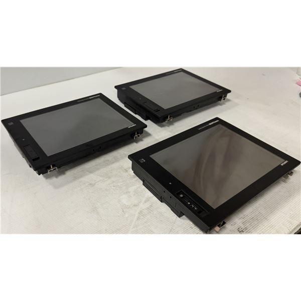(3) Mitsubishi #GT1685M-STBD Graphic Operation Terminals