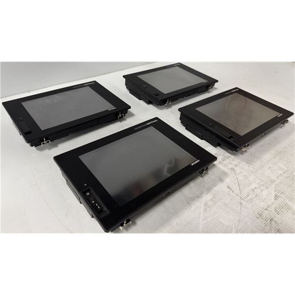 (4) Mitsubishi #GT1675M-STBD Graphic Operation Terminals