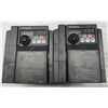 Image 1 : Lot of (2) Mitsubishi #FR-D740-0.4K & #FR-D740-0.75K Inverters