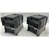 Image 2 : Lot of (2) Mitsubishi #FR-D740-0.4K & #FR-D740-0.75K Inverters