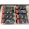 Image 1 : Lot of (8) Mitsubishi Base Units w/ Power Supplies & Modules