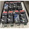 Image 3 : Lot of (8) Mitsubishi Base Units w/ Power Supplies & Modules
