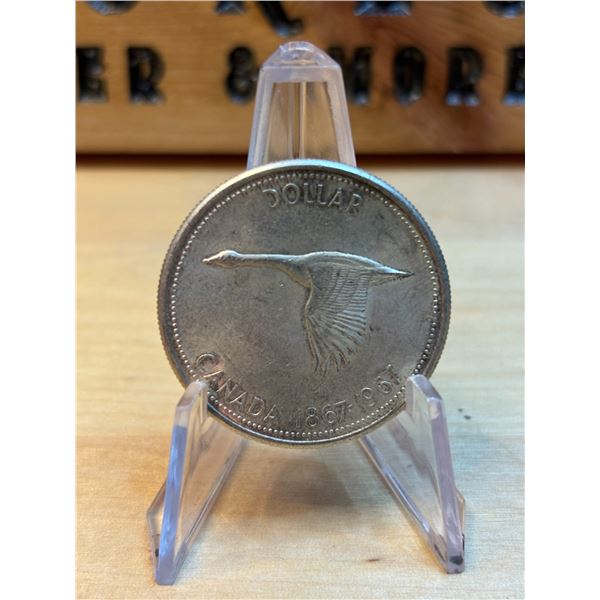Lot 3-1) 1 Canadian dollar 1967