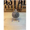 Image 2 : Lot 32-1) 1 oz Aztec god of death silver