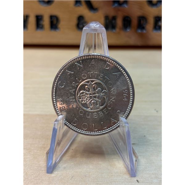 Lot 42-1) 1 Canadian dollar 1964