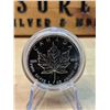 Image 1 : Lot 54-1) 1 oz Canadian Maple 2001 Silver coin