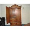 Image 1 : Large Fancy Wooden Armoire