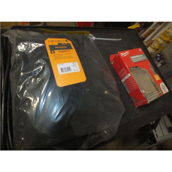 Carhart Duck Bib & Milwaukee Work skin Shirt