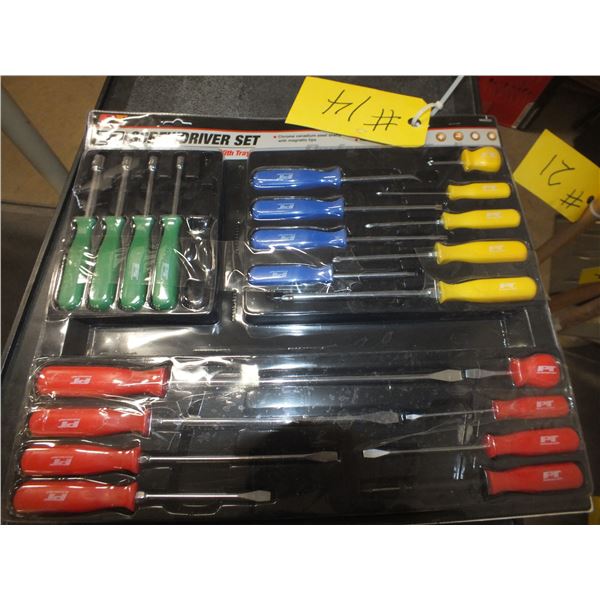 22pc Screwdriver Set