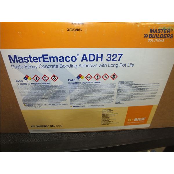 1 Box Of Master Emaco ADH 327 Paste Epoxy Concrete Bonding Adhesive