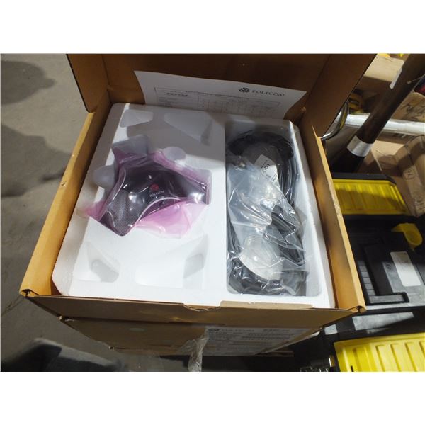 6 Poly Com Microphones