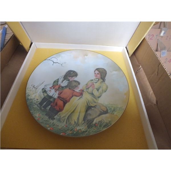 Mothers Day Collector Plate " Spring Delight" By Gloria Ranck