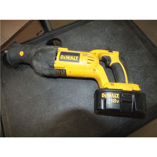 DeWalt 18 Volt Sawzall
