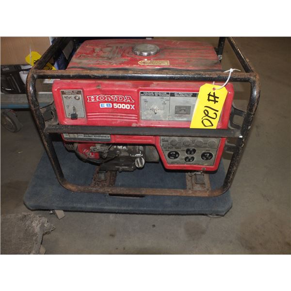 Honda 5000x Gas Powered Generator