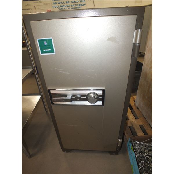 Safe w/ Comb & Keys On Wheels