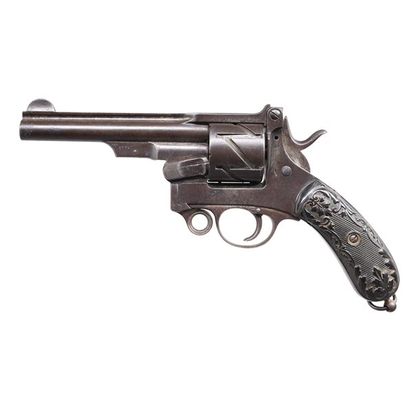 SCARCE MAUSER 1878 ZIG ZAG REVOLVER.