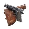 Image 1 : NORWEGIAN KONGSBERG MODEL OF 1914 SEMI PISTOL WITH